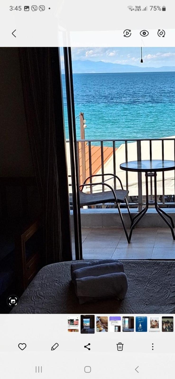 Diolkos Apartement Nea Roda Luaran gambar